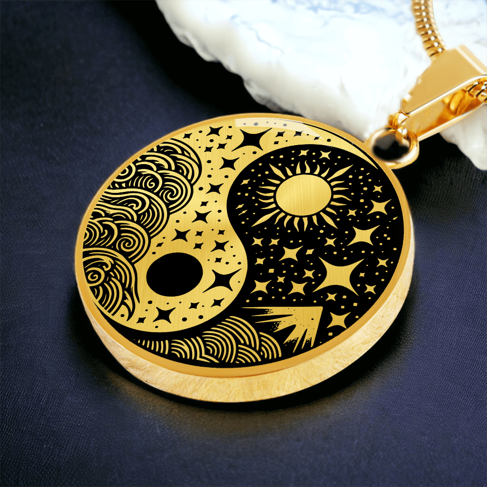 Sun and Moon Necklace