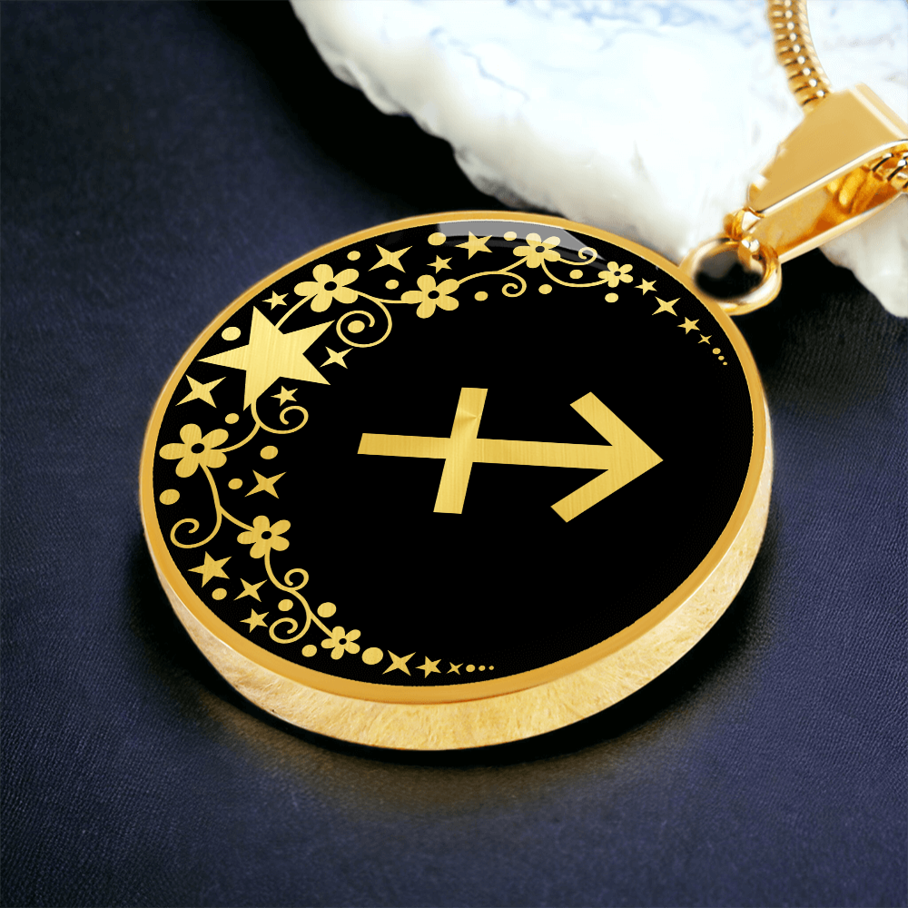 Sagittarius Zodiac Pendant Necklace