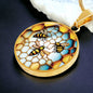 Gold Bee Necklace