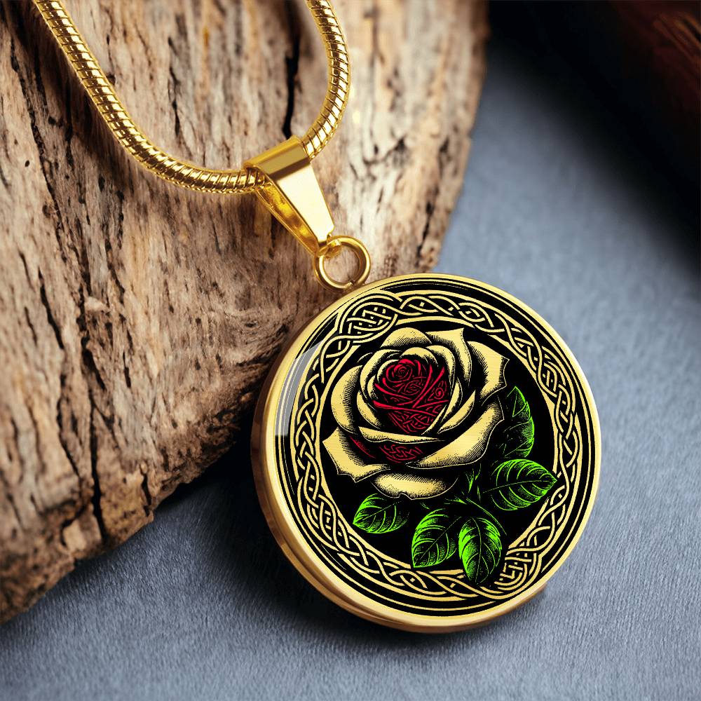 Celtic Rose Necklace