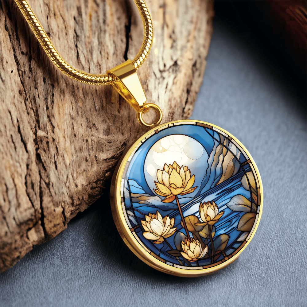 Water Lily Necklace