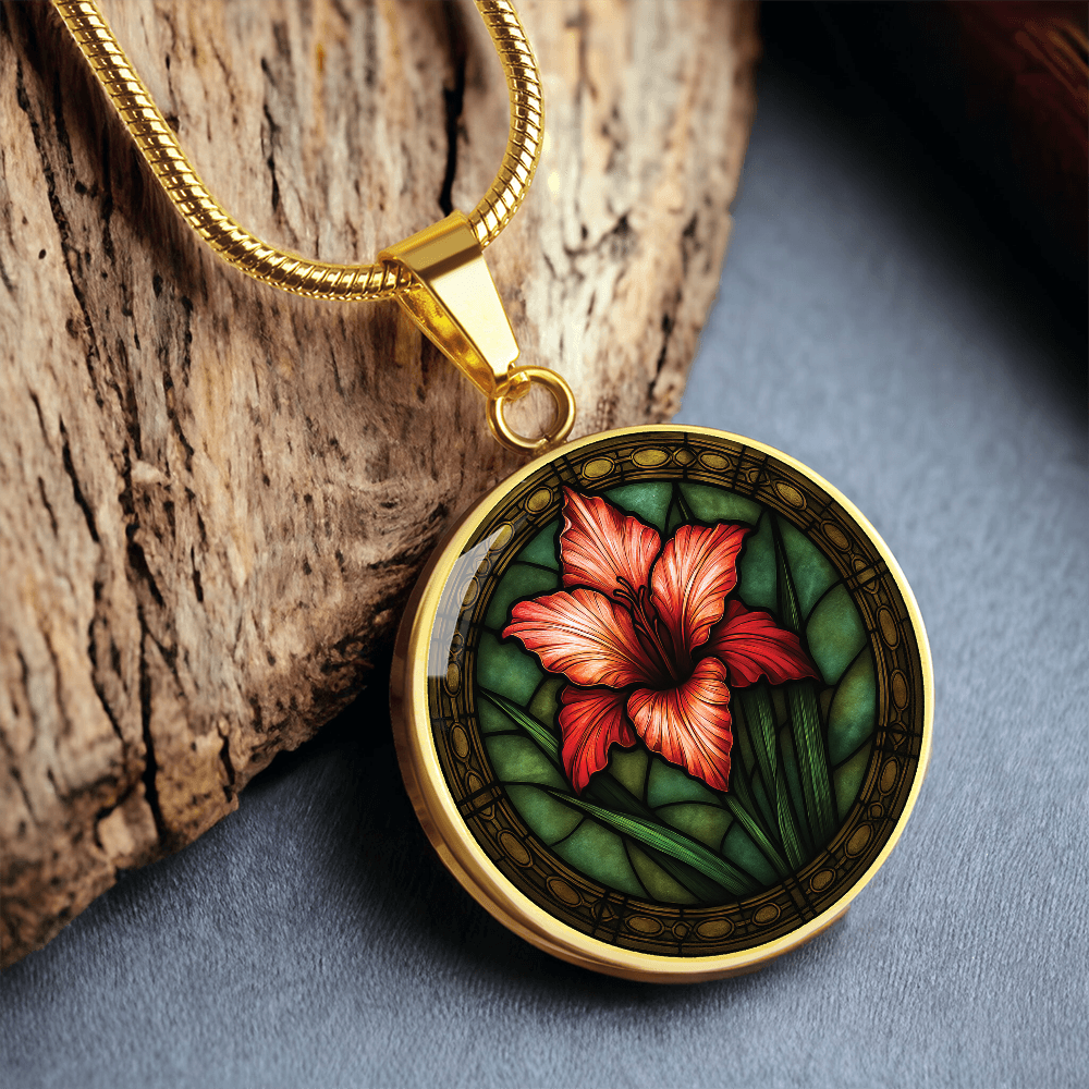 Gladiolus Necklace