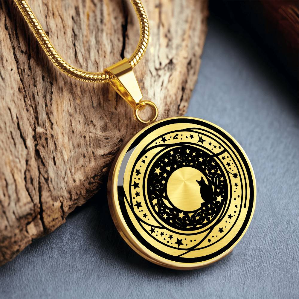 Gold Witch Necklace