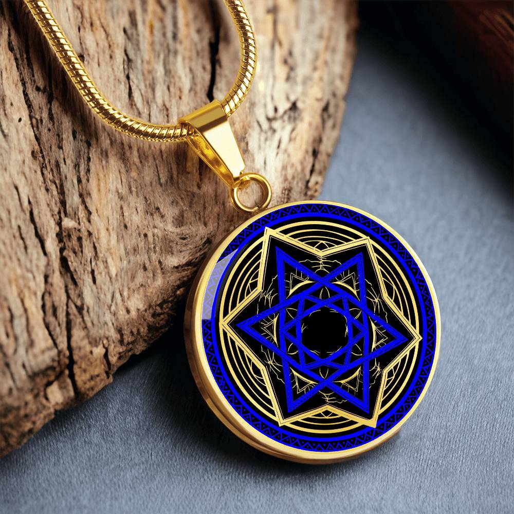 Gold Pendant Star of David Necklace