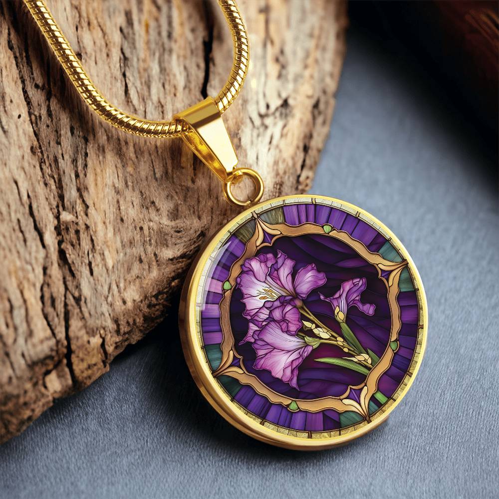 Aster Flower Necklace