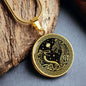 Year of The Snake and Dragon Necklace