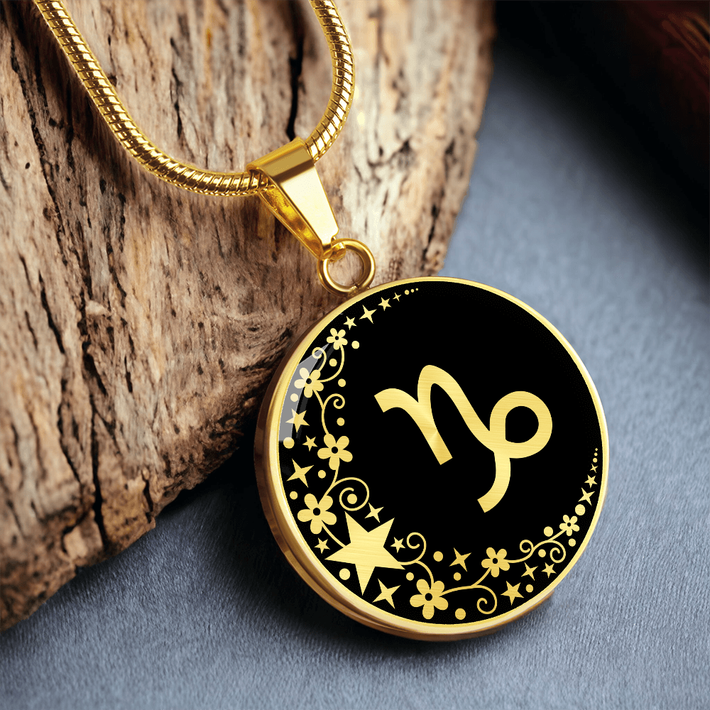 Capricorn Zodiac Necklace