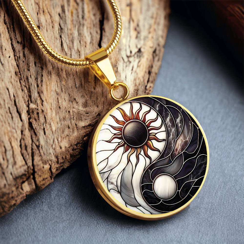 Sun and Moon Necklace
