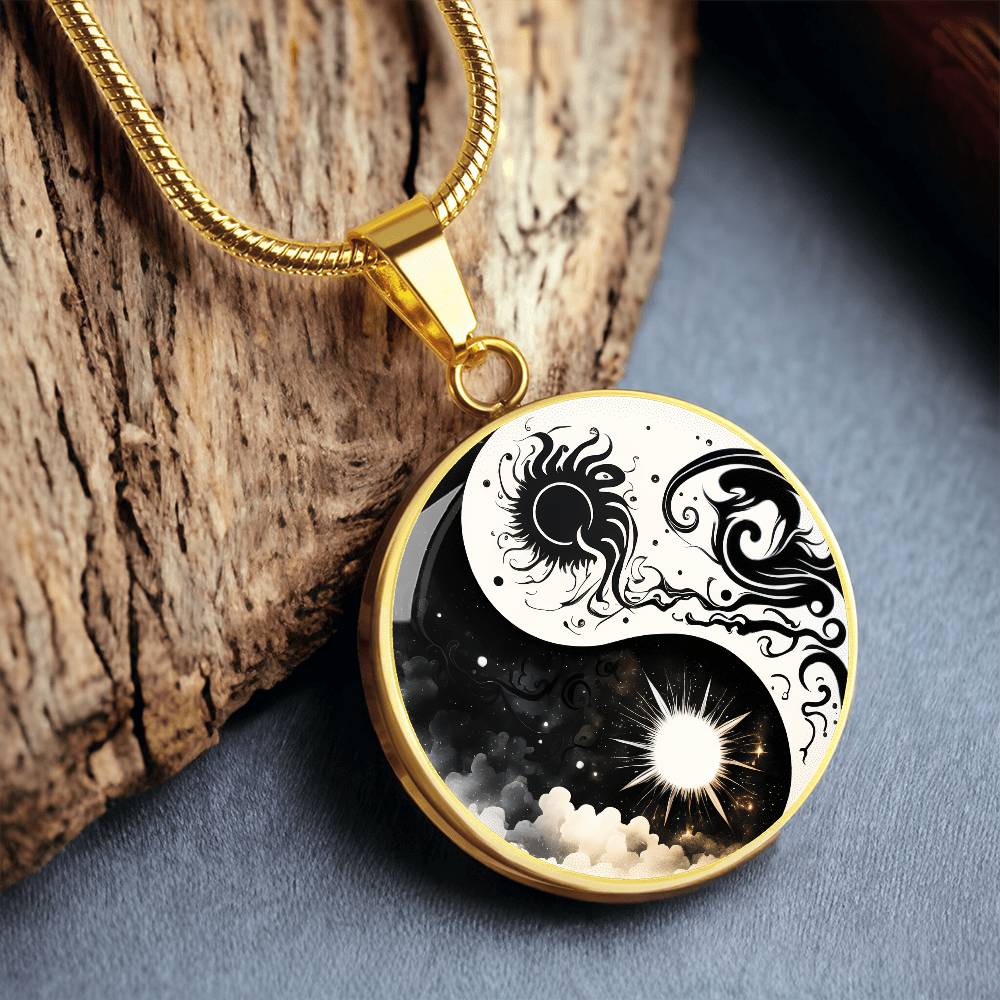 Sun and Moon Necklace