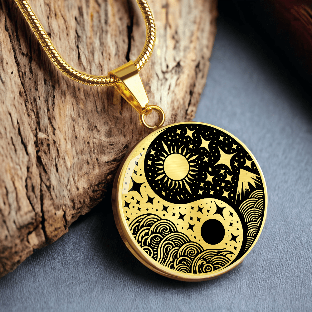 Sun and Moon Necklace