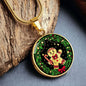 Gingerbread Man Necklace