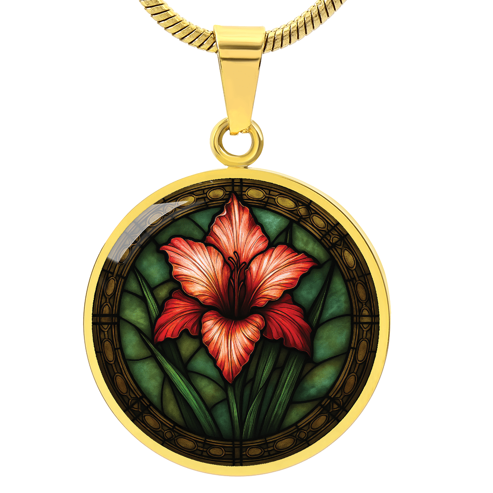 Gladiolus Necklace