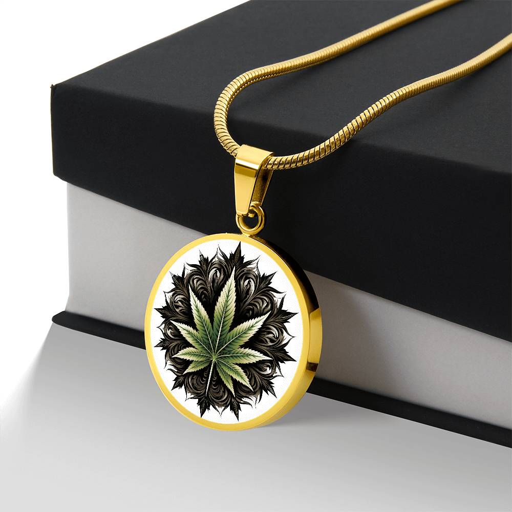 Marijuana Leaf Necklace