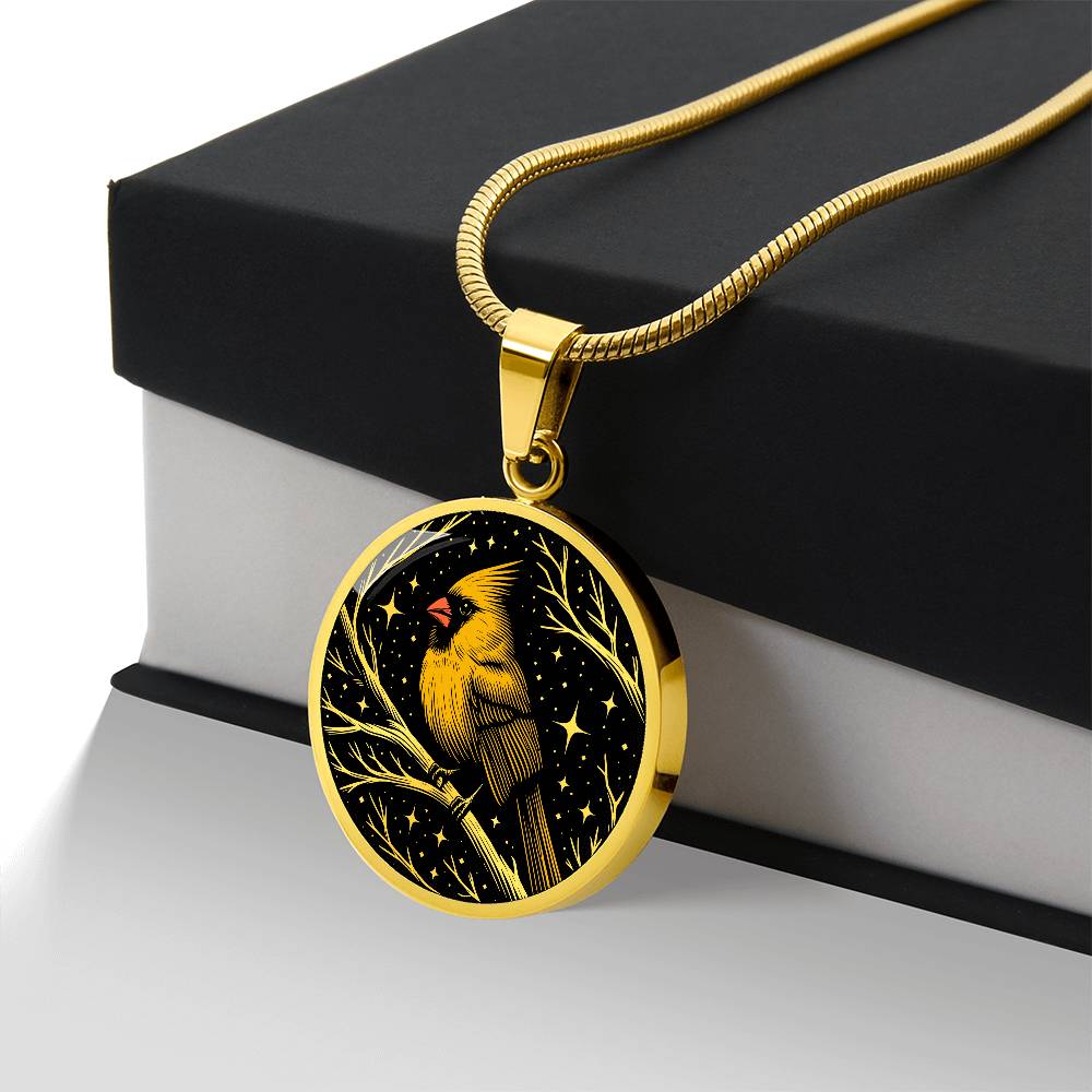 Northern Cardinal Necklace