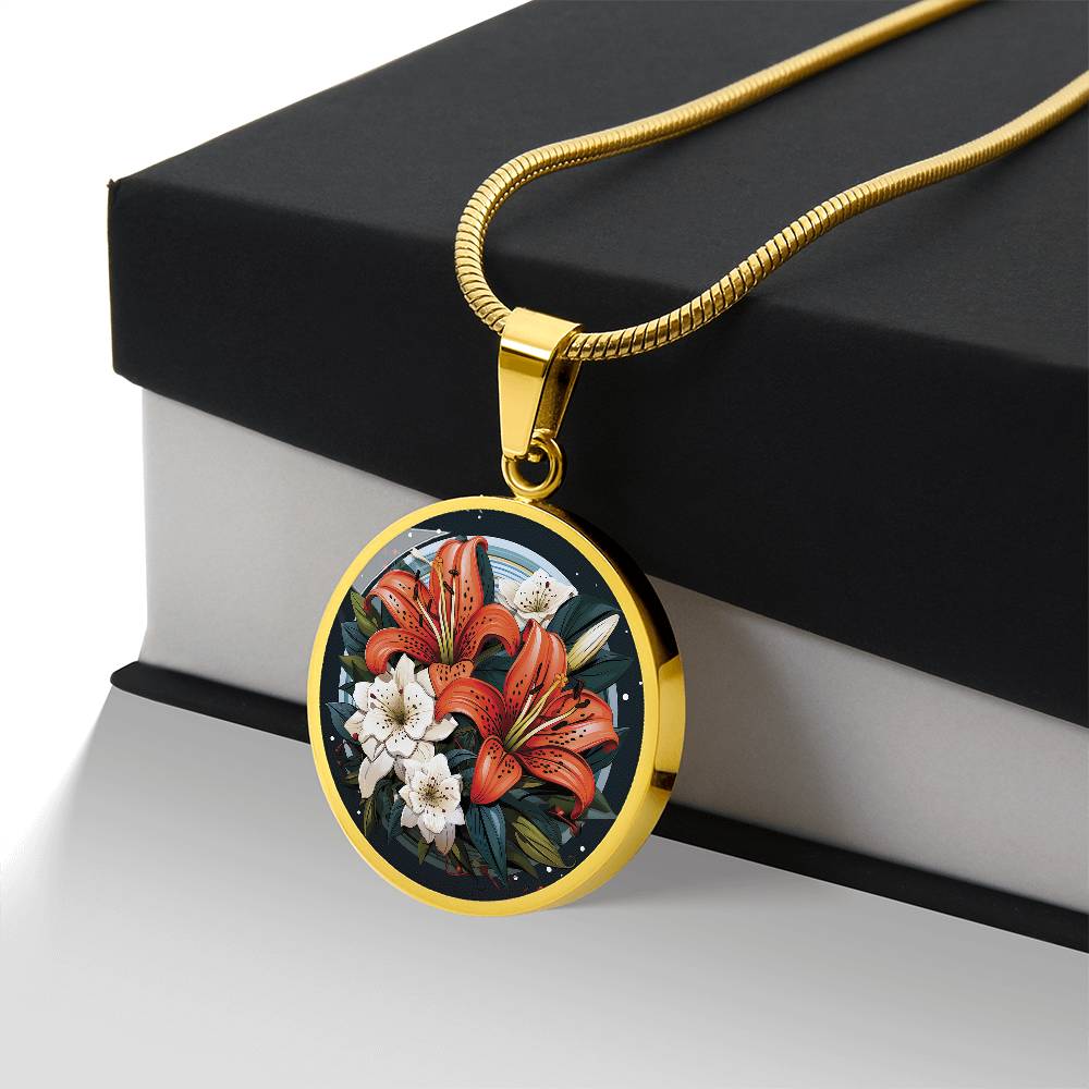 Tiger Lily Necklace