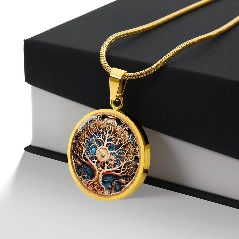 Steampunk Tree of Life Necklace