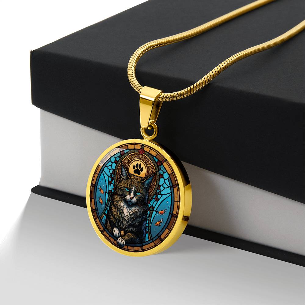 Cat Pendant Necklace - Vietnamese Zodiac Jewelry
