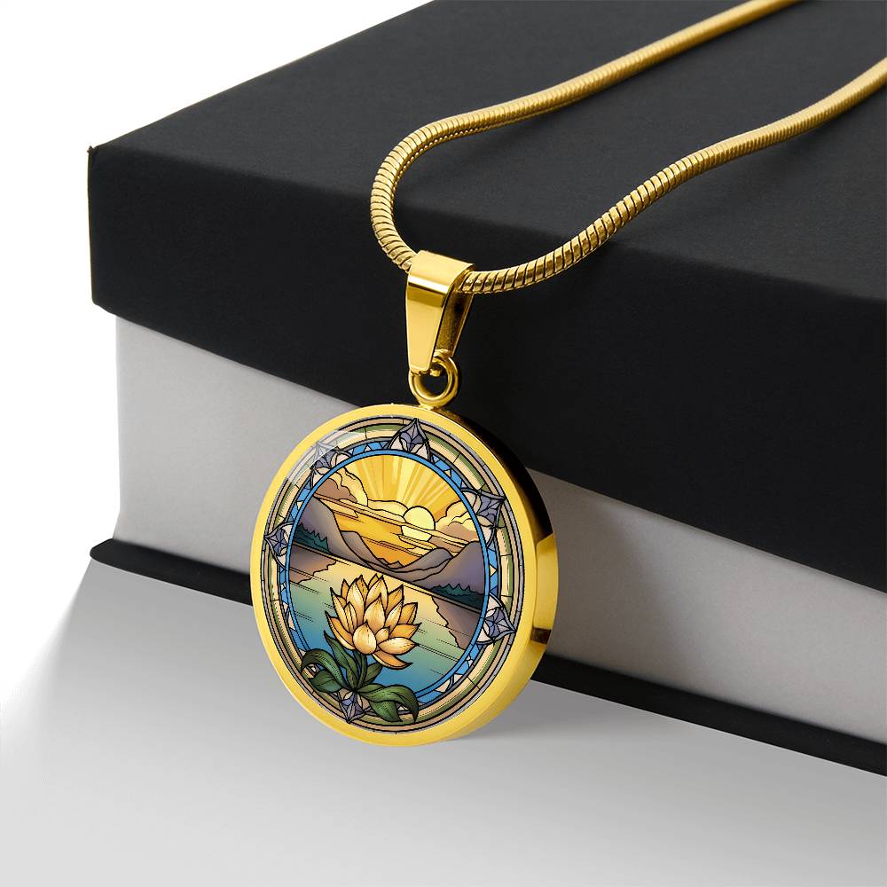 Water Lily Necklace