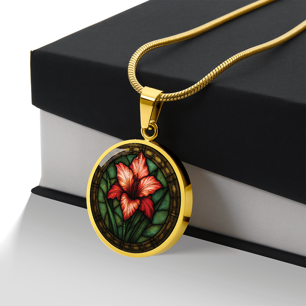 Gladiolus Necklace