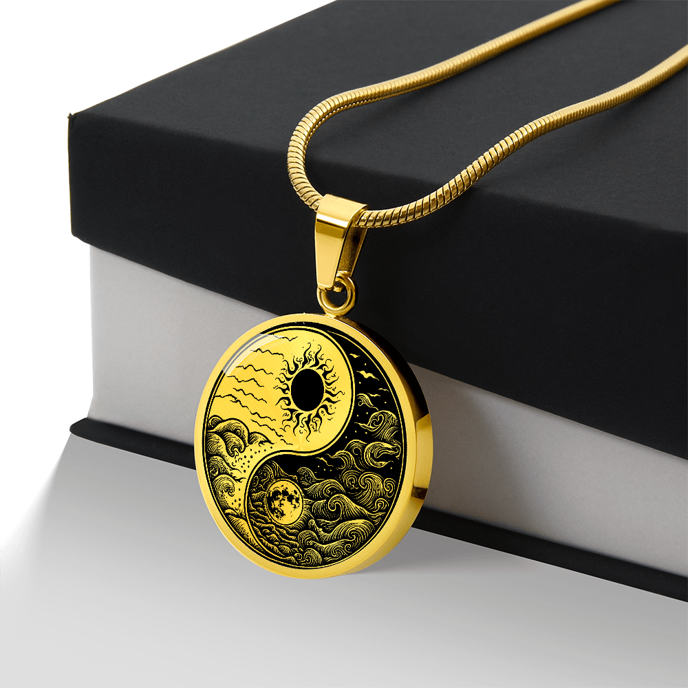 Sun and Moon Necklace
