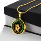 Gingerbread Man Necklace