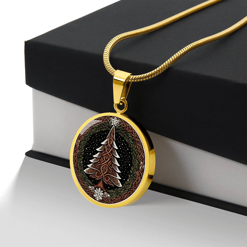 Christmas Tree Necklace