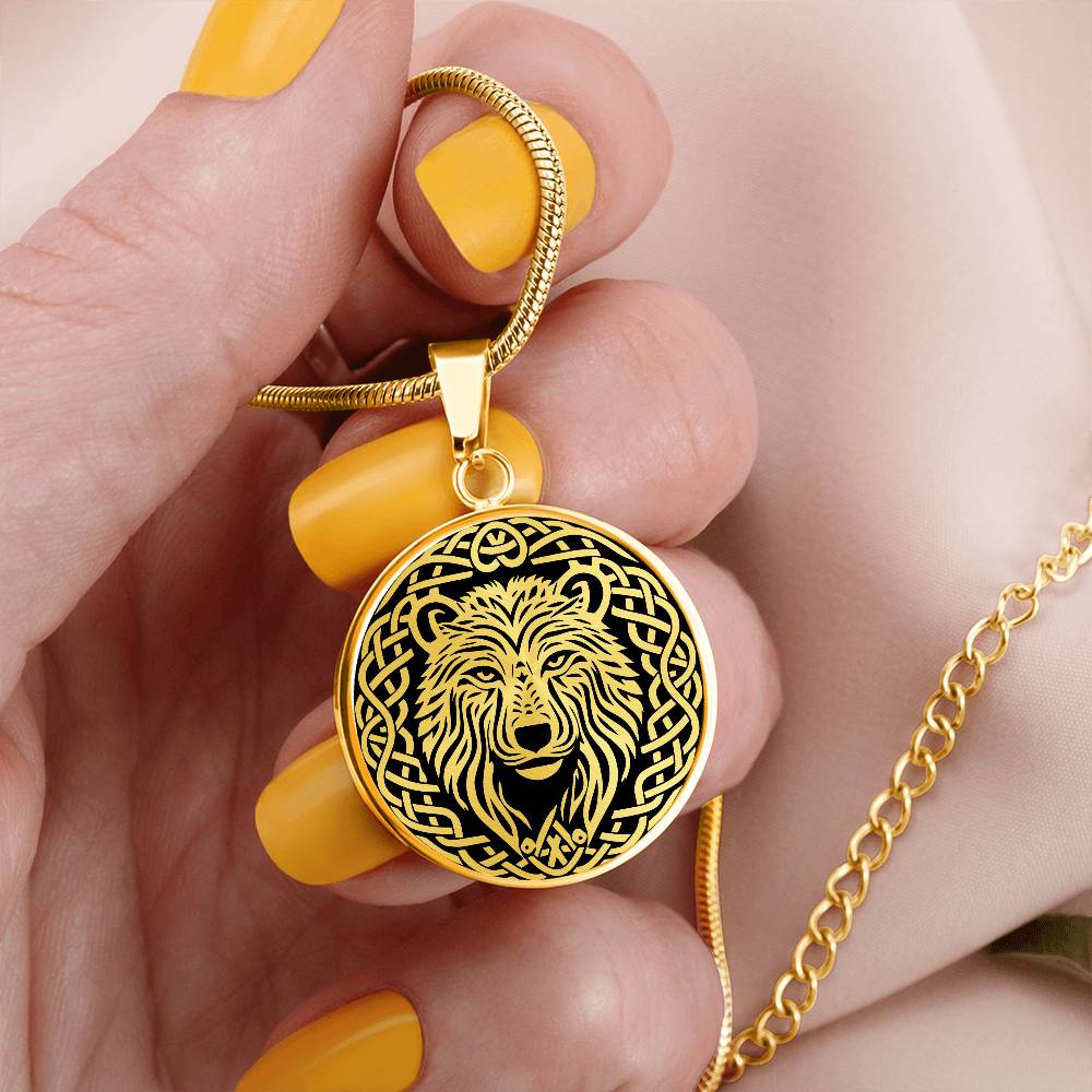 Celtic Bear Necklace