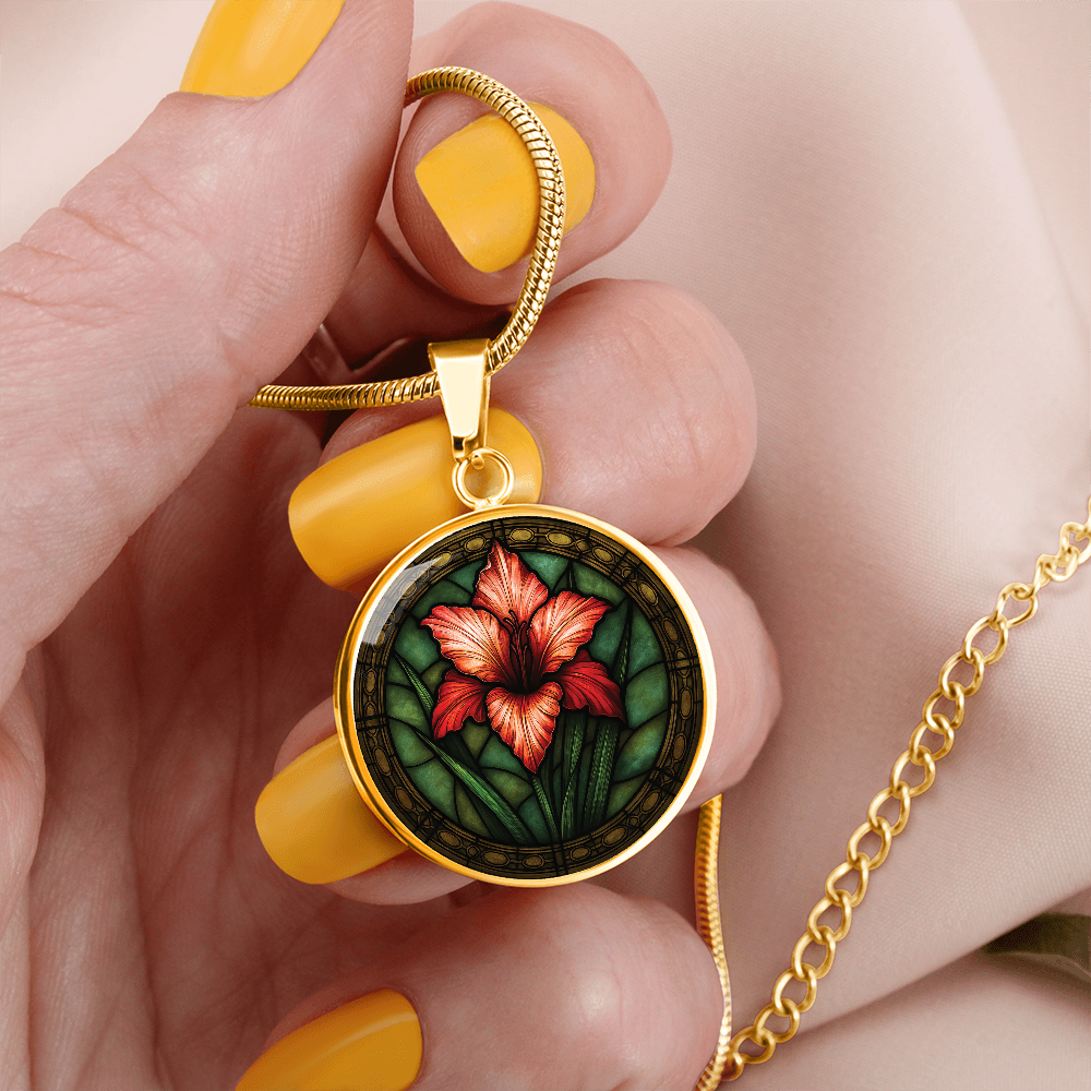 Gladiolus Necklace