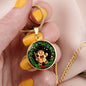 Gingerbread Man Necklace