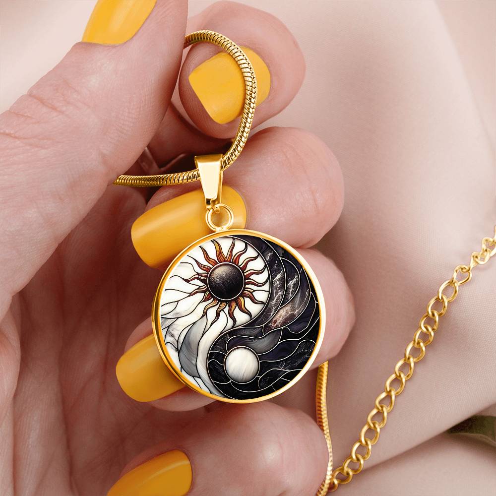 Sun and Moon Necklace