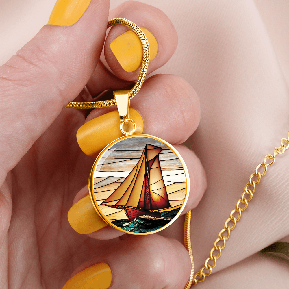 Sailboat Necklace