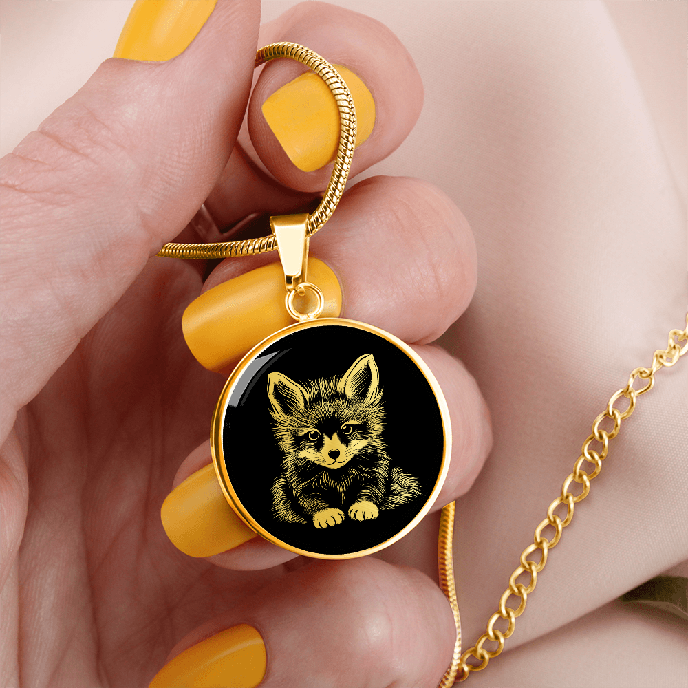 Baby Fox Necklace