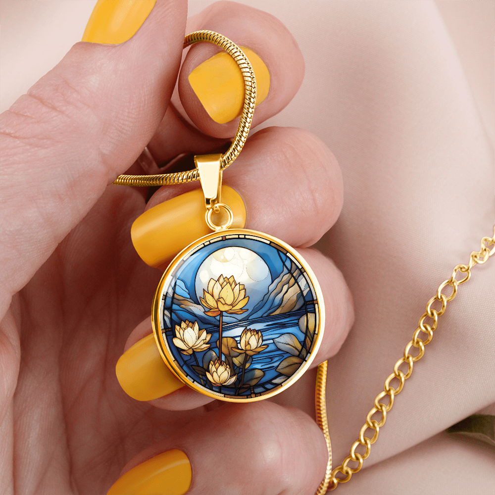 Water Lily Necklace