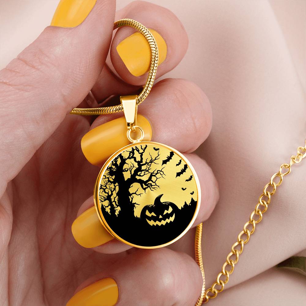 Jack O Lantern Necklace