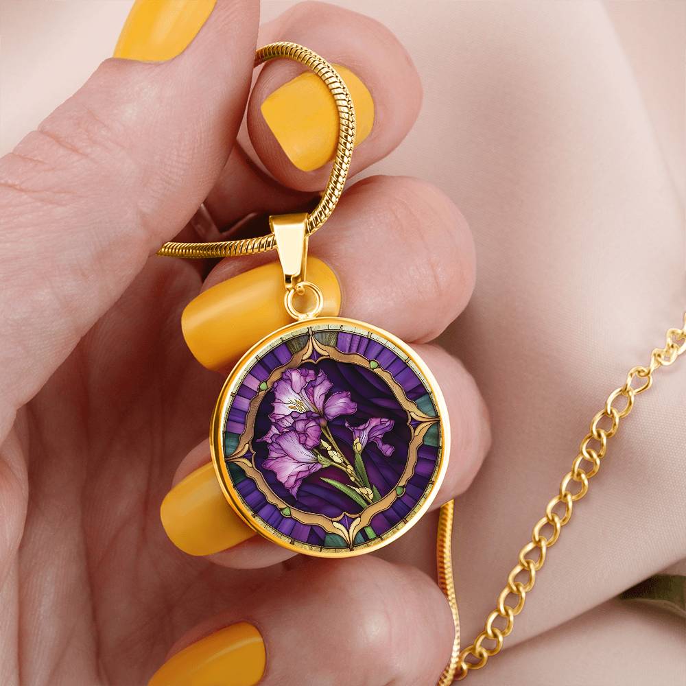 Aster Flower Necklace