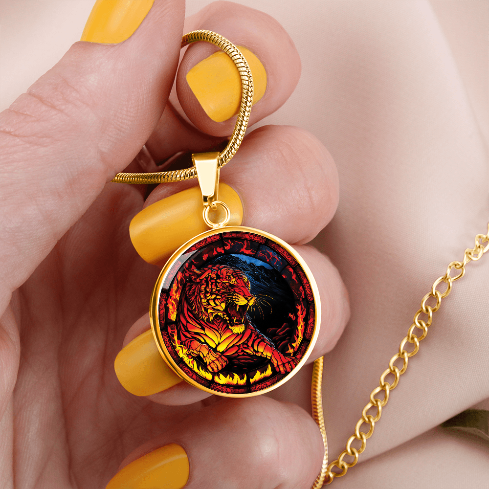 Fire Tiger Necklace