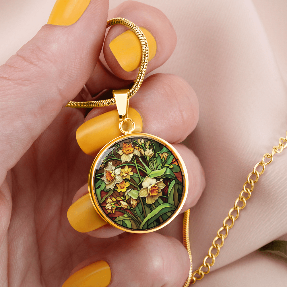 Daffodil Necklace