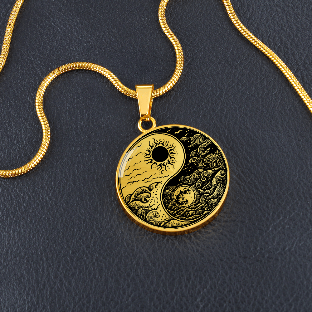 Sun and Moon Necklace