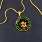 Gingerbread Man Necklace