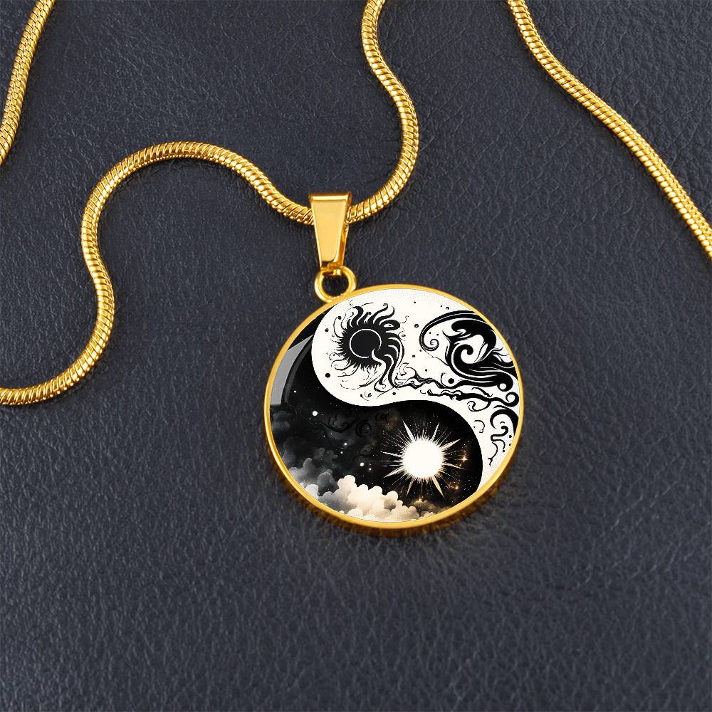 Sun and Moon Necklace