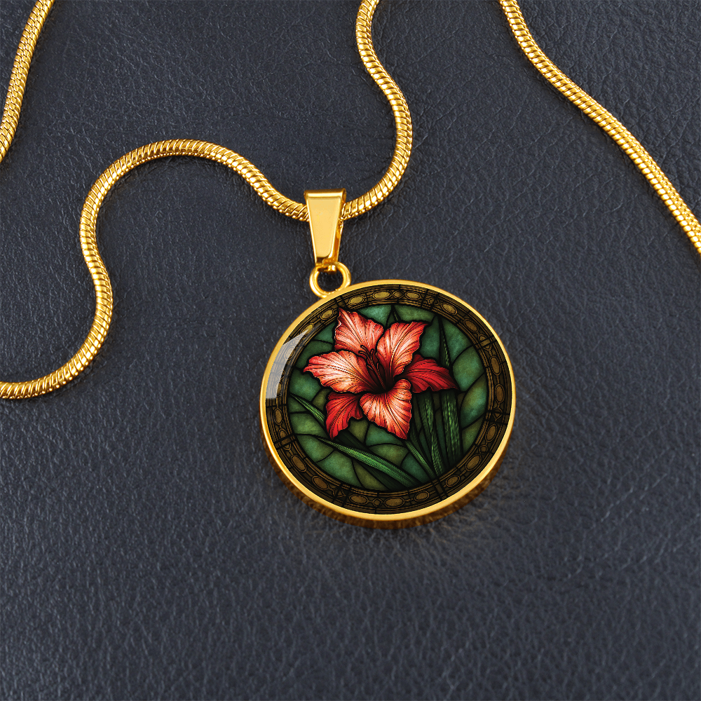 Gladiolus Necklace