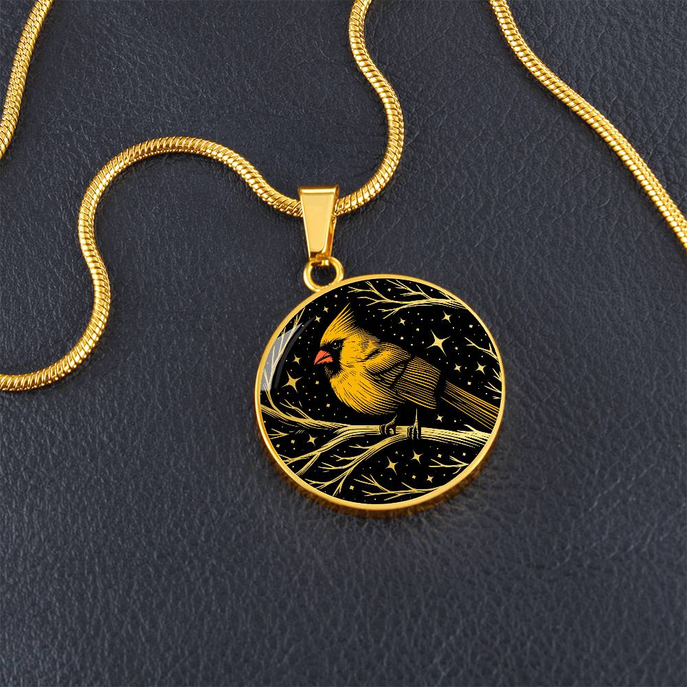 Northern Cardinal Necklace