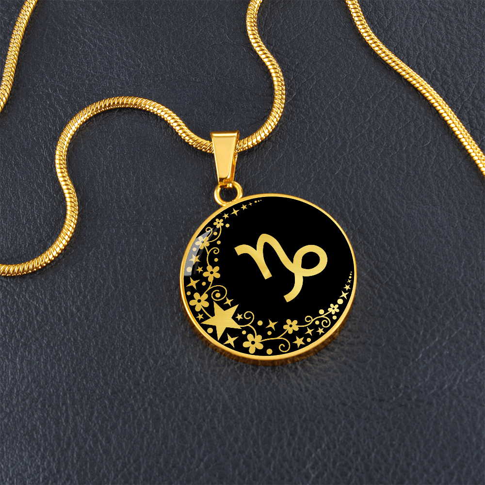 Capricorn Zodiac Necklace