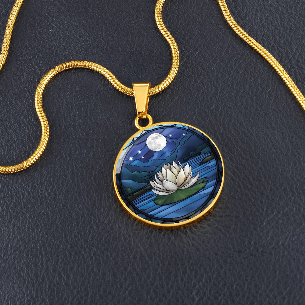 Water Lily Necklace
