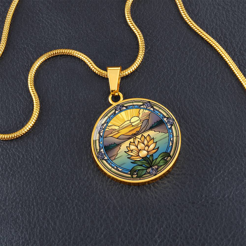 Water Lily Necklace