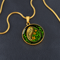 Easter Egg Necklace Yellow