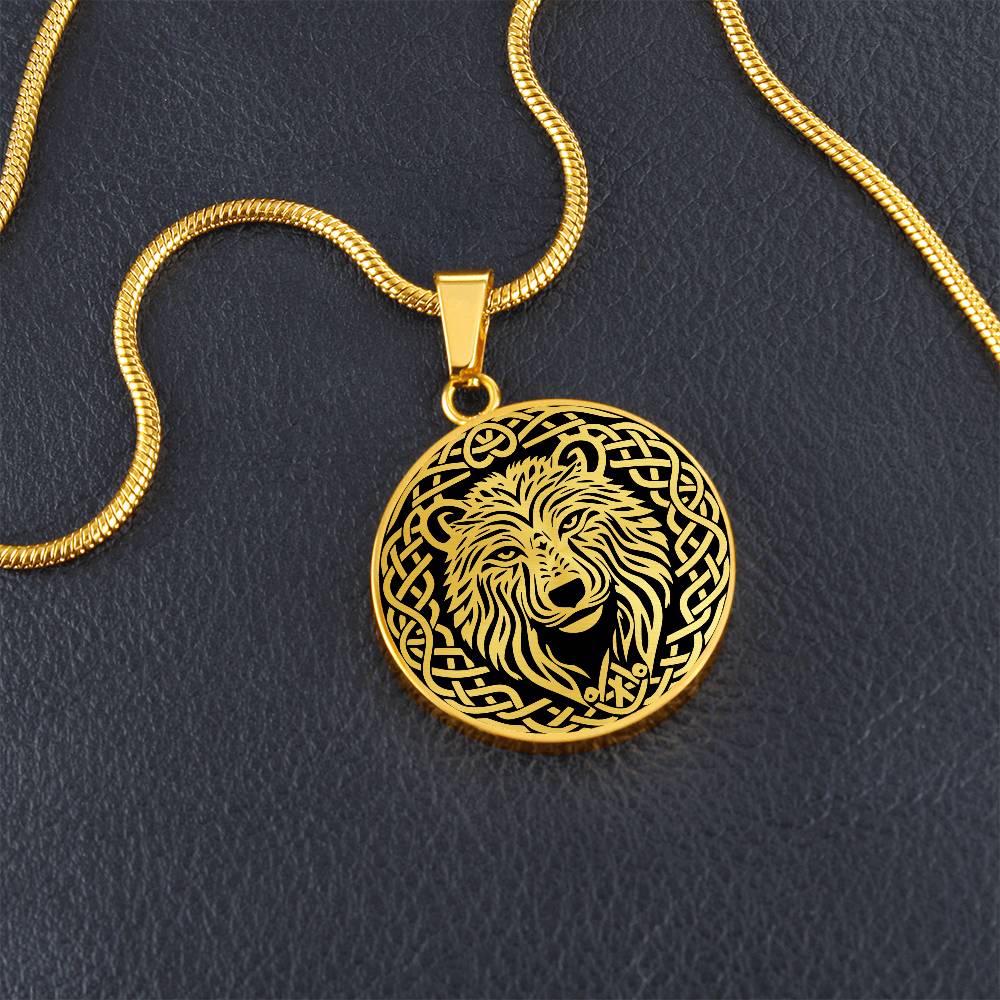 Celtic Bear Necklace