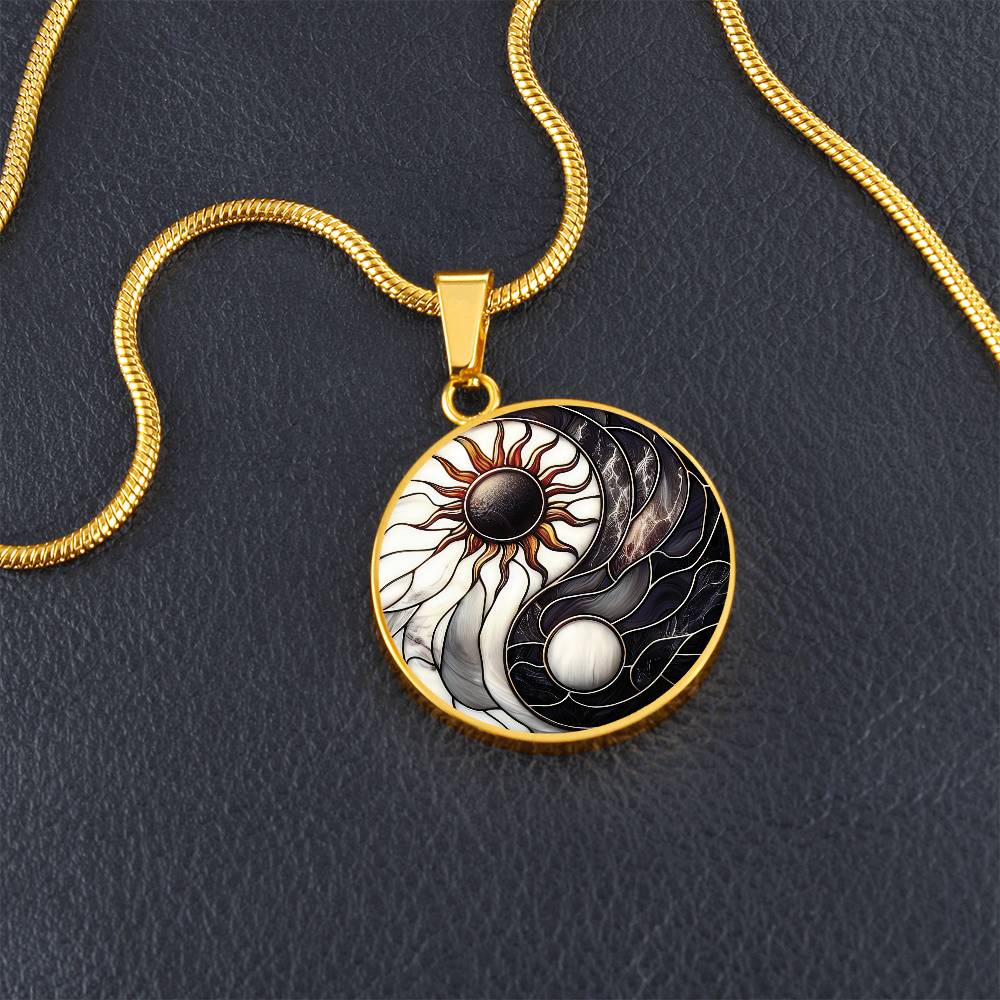 Sun and Moon Necklace