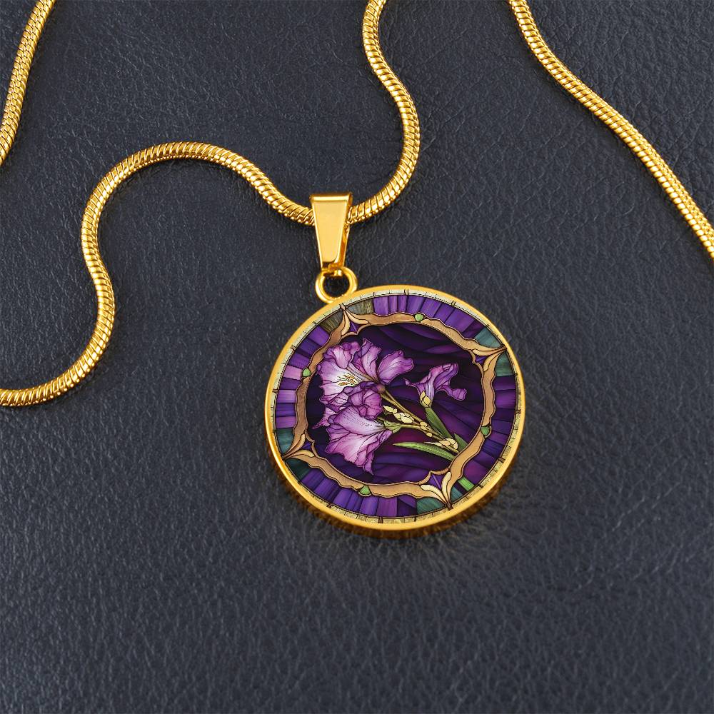 Aster Flower Necklace