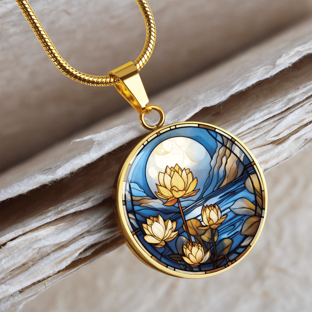 Water Lily Necklace